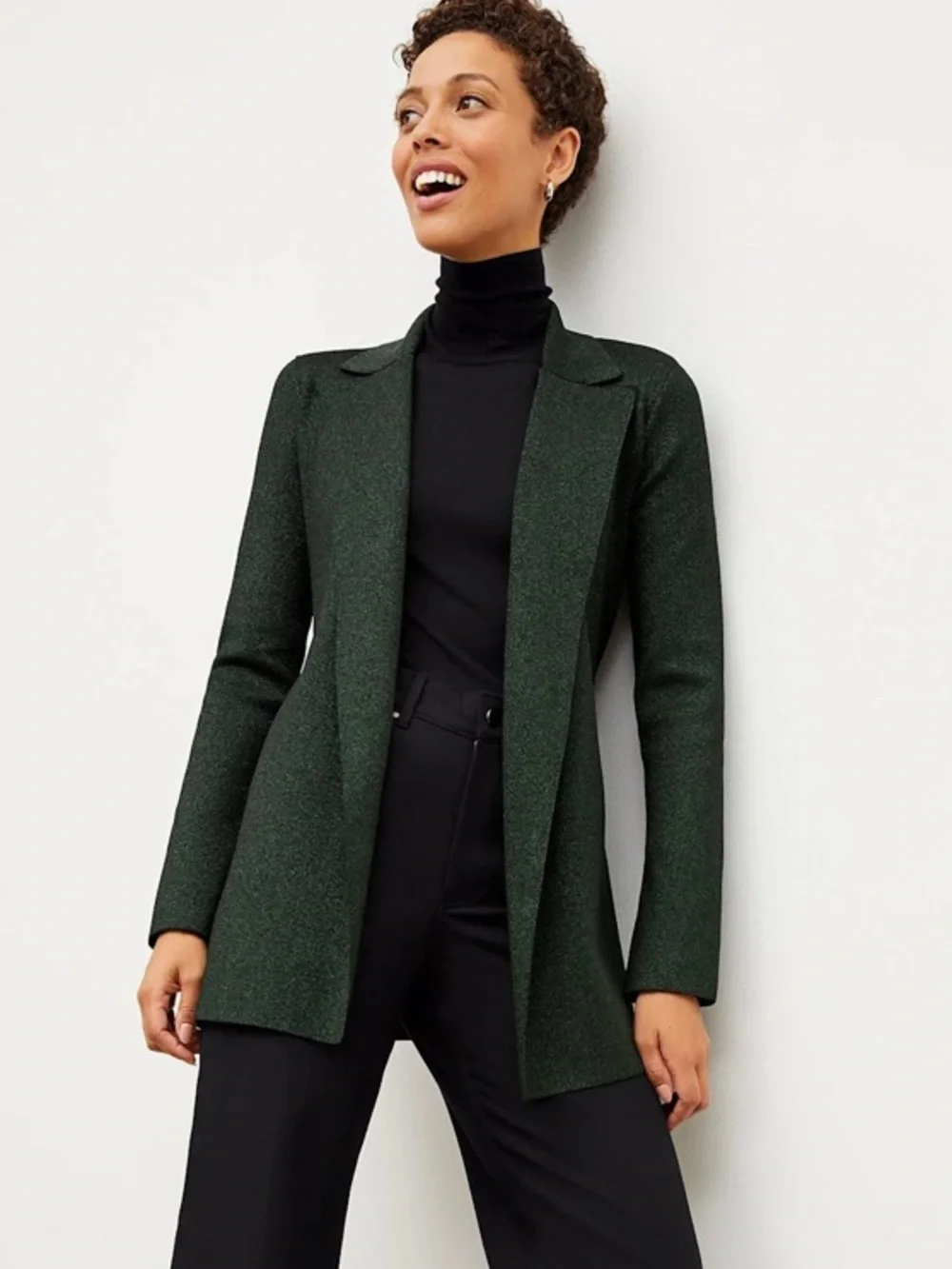 The Merritt jardigan knit - green MM LaFleur - Picture 3 of 9